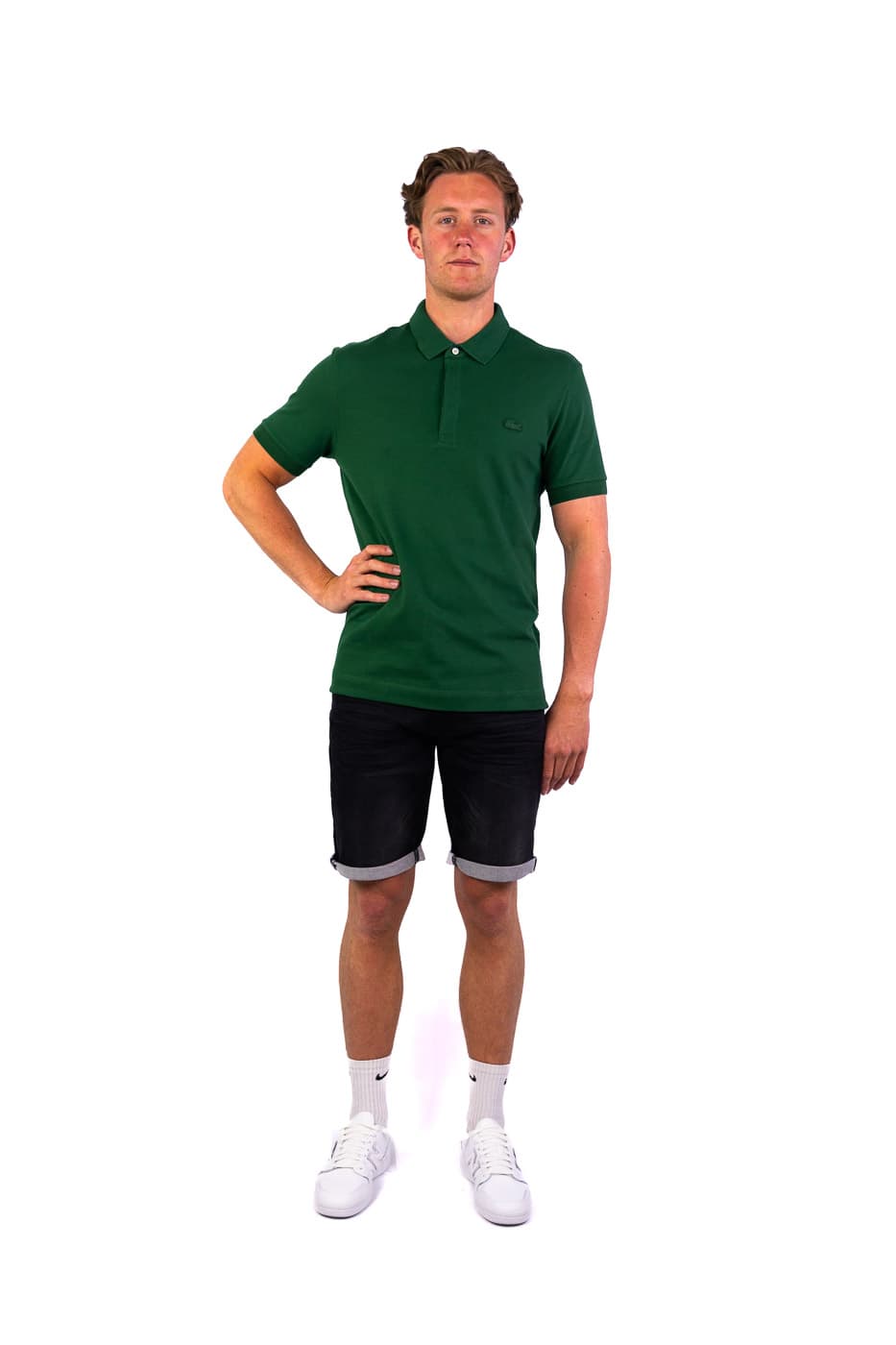 Lacoste 1hp3 S/s Polo Heren Groen 2xl