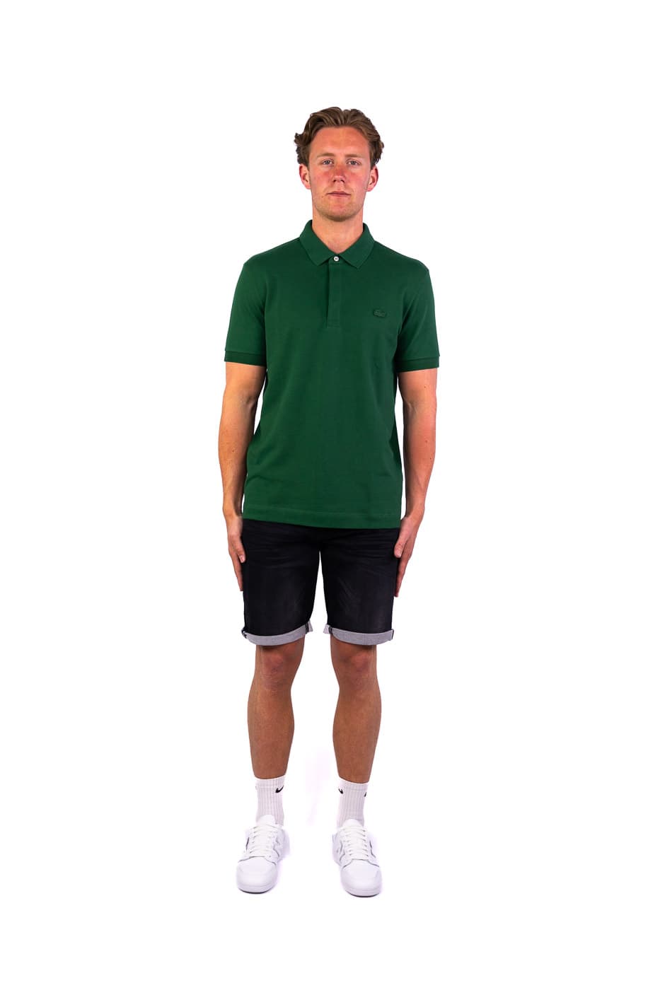 Lacoste 1hp3 S/s Polo Heren Groen 2xl thumbnail 5