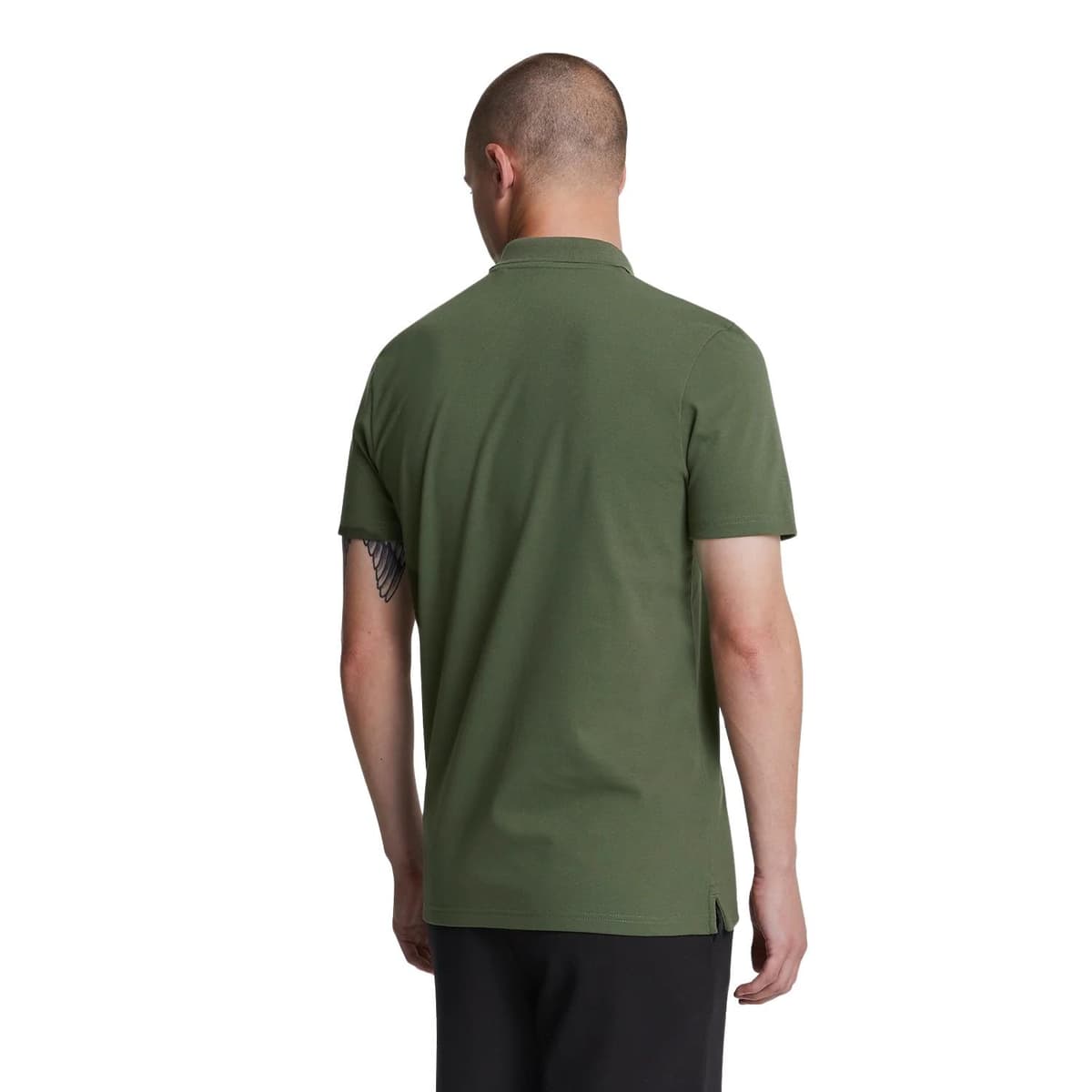Lyle And Scott Sport Ss Polo Heren Groen M thumbnail 3