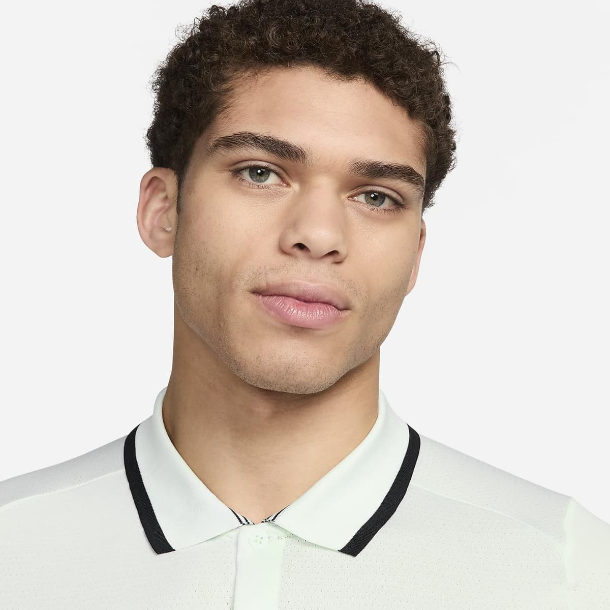 Nike Court Advantage Dri-fit Polo Heren Groen M thumbnail 4