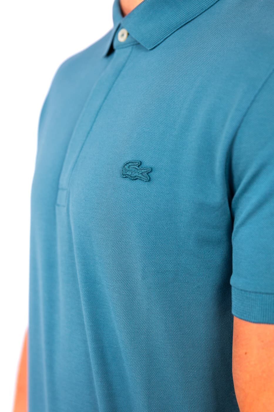 Lacoste 1hp3 S/s Polo Heren Blauw M thumbnail 2