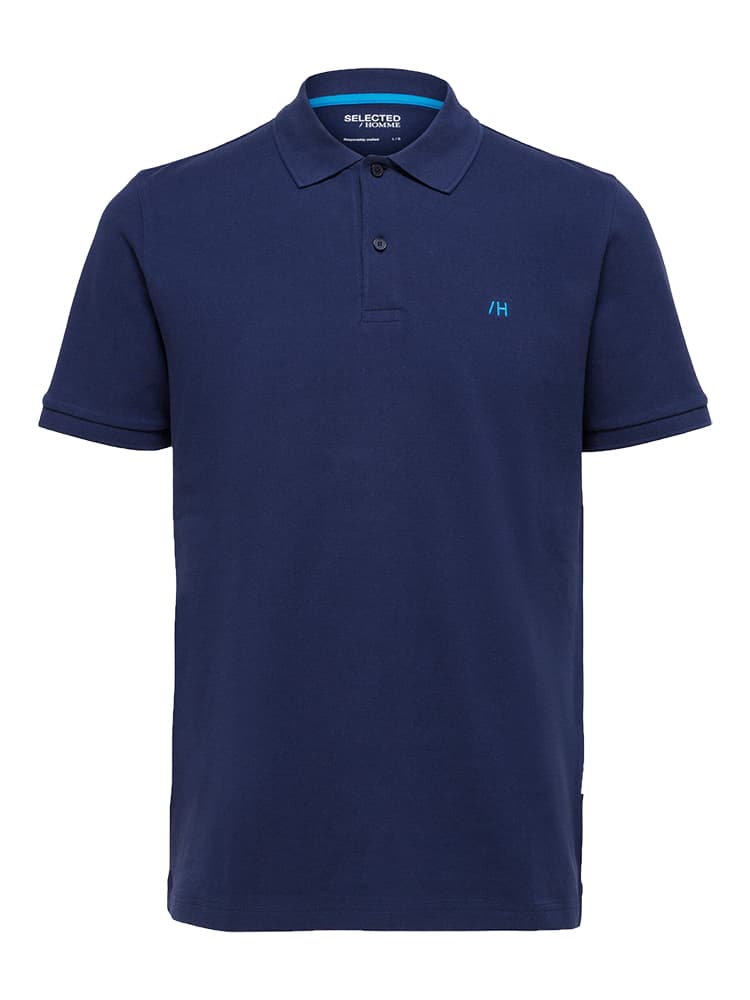 Selected Slhdante Polo Heren Donkerblauw M