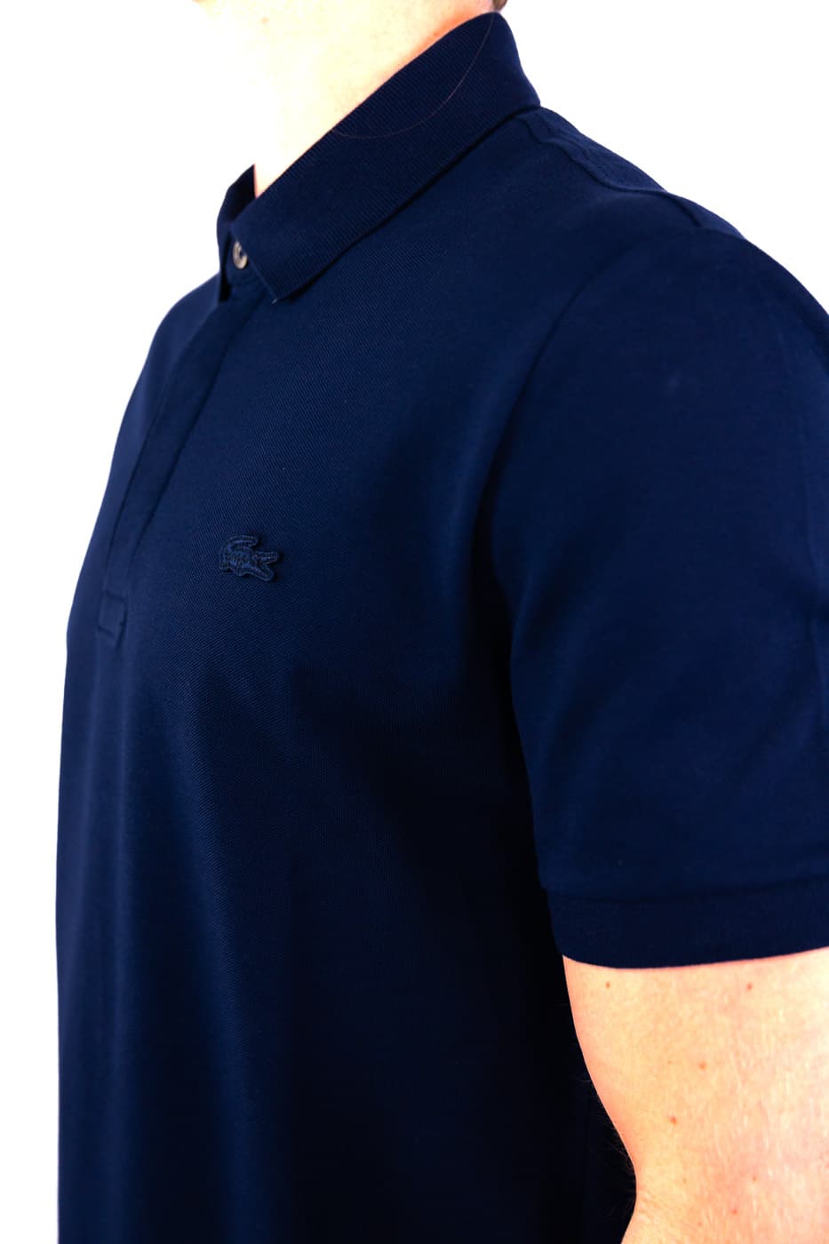 Lacoste 1hp3 S/s Polo Heren Donkerblauw 2xl thumbnail 2