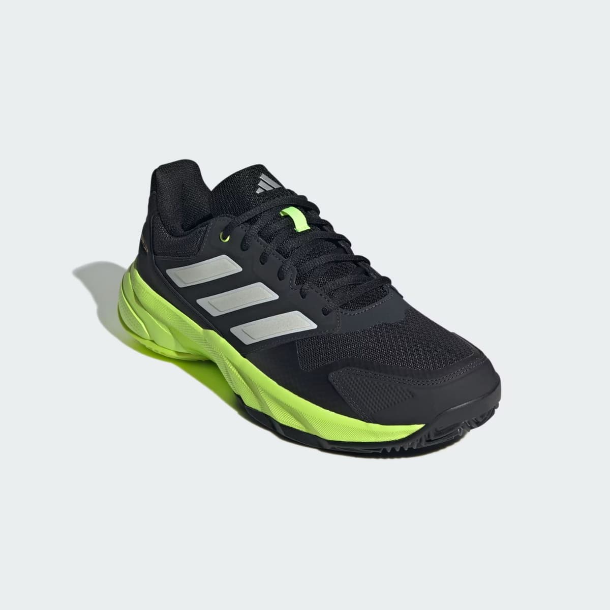 Adidas Courtjam Control 3 M Cl Tennisschoenen Heren Grijs 44 thumbnail 4