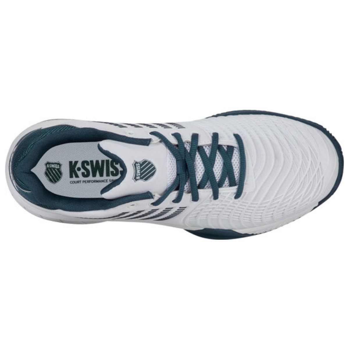 K-swiss Express Light 3 Clay Tennisschoenen Heren Wit 44.5 thumbnail 2
