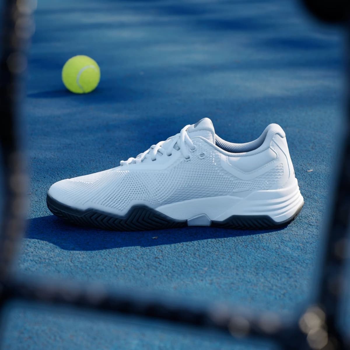 Adidas Solematch Control 2 M Tennisschoenen Heren Wit 44.5 thumbnail 6