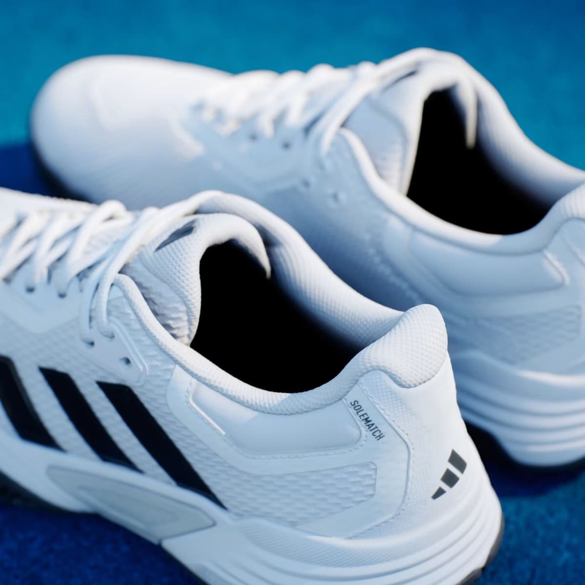 Adidas Solematch Control 2 M Tennisschoenen Heren Wit 44.5 thumbnail 3