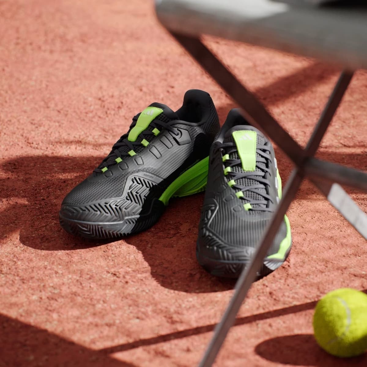 Adidas Barricade 13 M Cl Tennisschoenen Heren Zwart 46 thumbnail 4