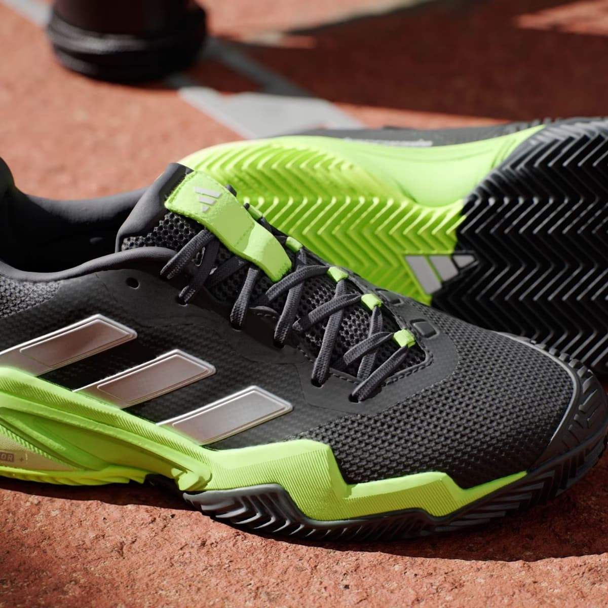 Adidas Barricade 13 M Cl Tennisschoenen Heren Zwart 46 thumbnail 2