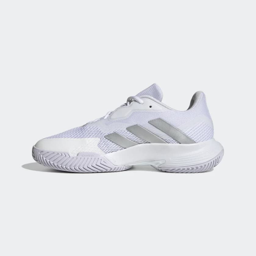 Adidas Courtjam Control Tennisschoenen Dames Wit 37 thumbnail 2