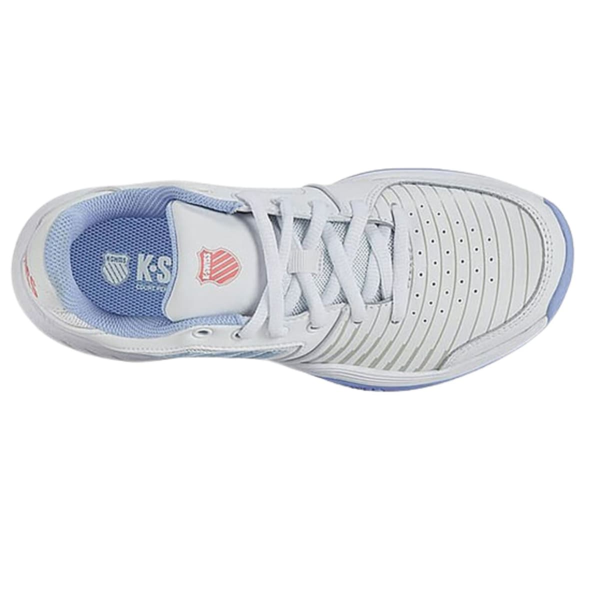 K-swiss Court Express Tennisschoenen Dames Wit 37.5 thumbnail 4