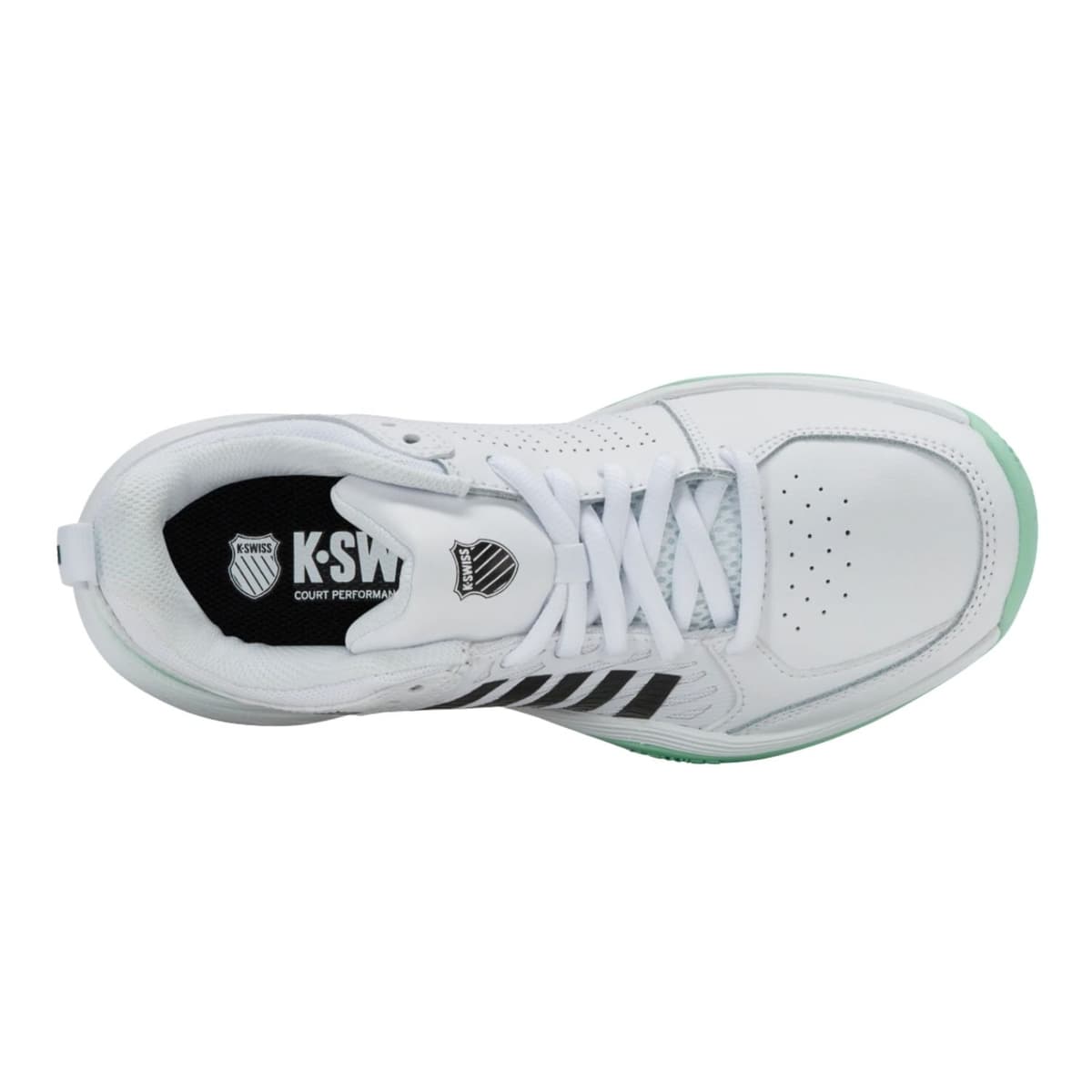 K-swiss Court Express 2 Clay Tennisschoenen Dames Wit 41.5 thumbnail 2