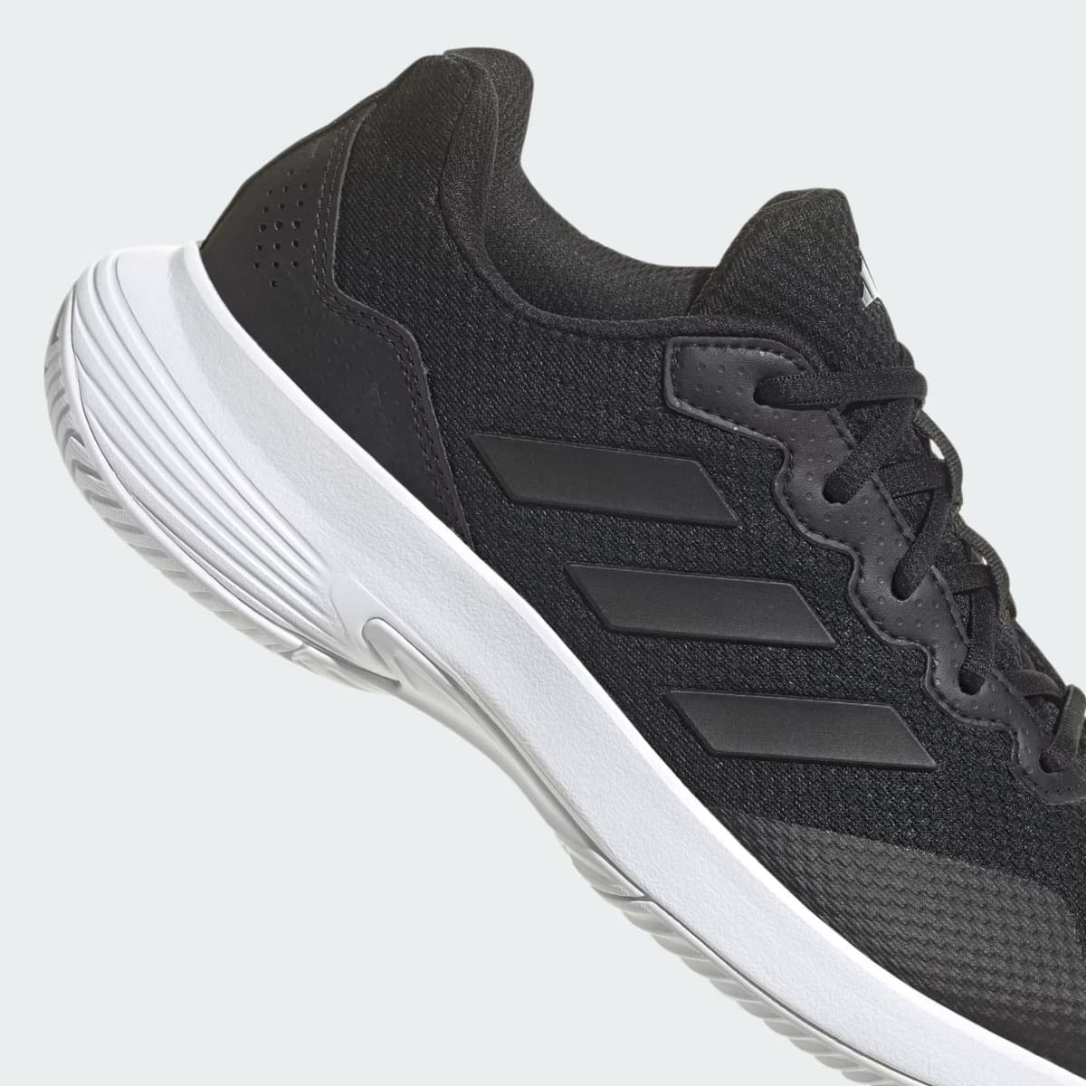 Adidas Game Court 2 W Tennisschoenen Dames Zwart 36 thumbnail 2