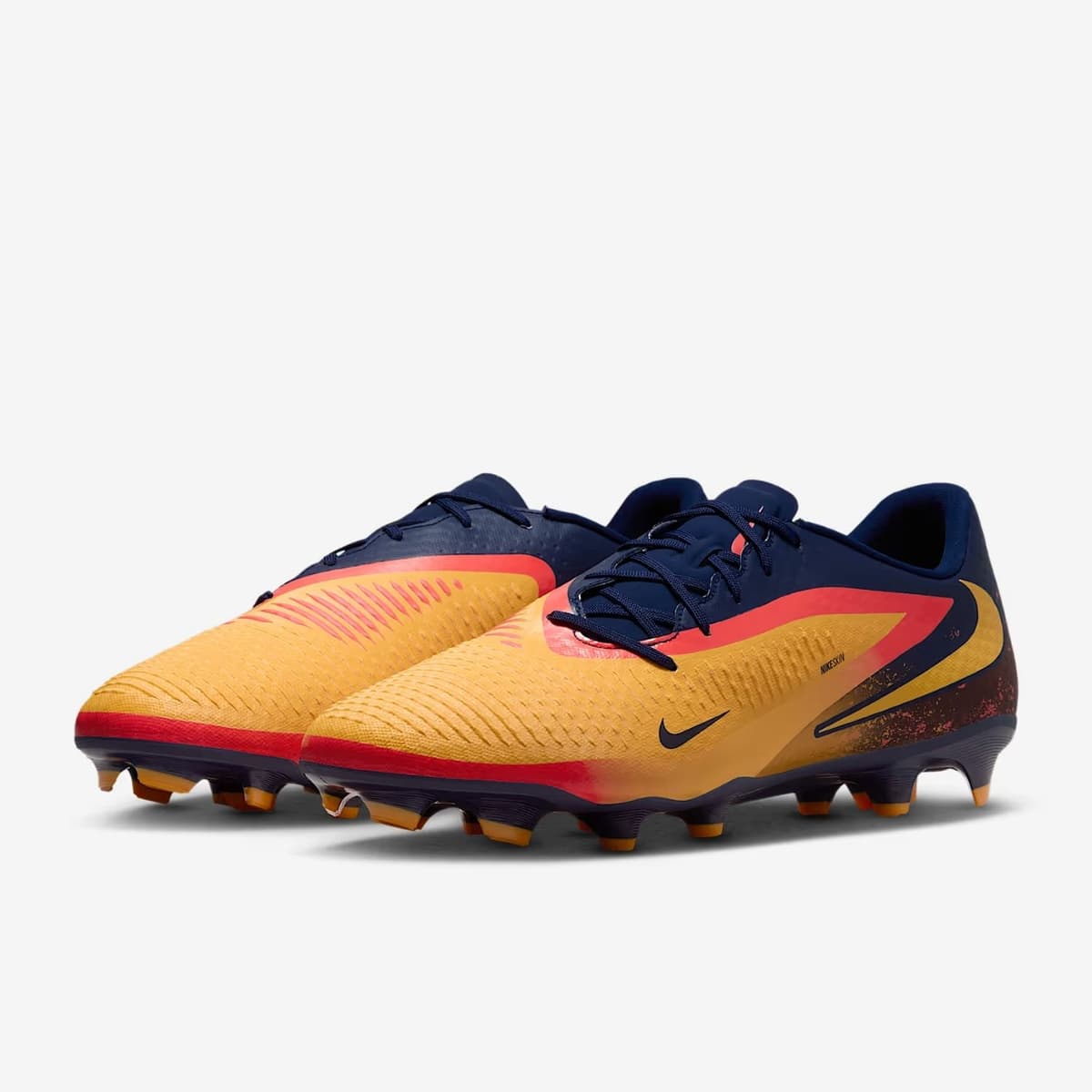 Nike Phantom 6 Low Academy Erling Haaland Voetbalschoenen Oranje 42.5 thumbnail 4