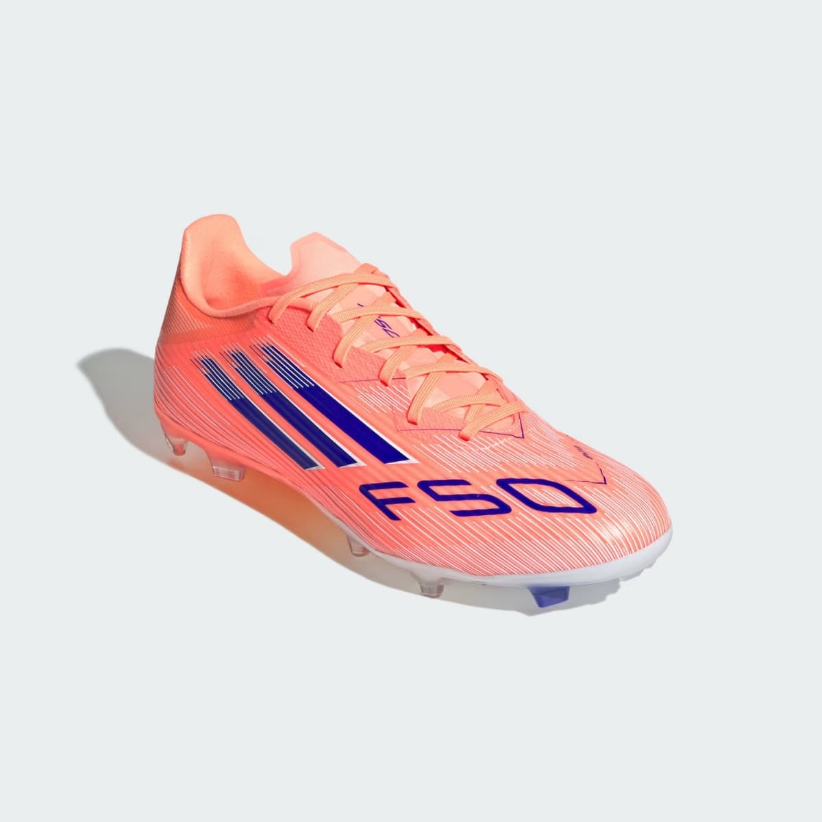 Adidas F50 League Fg/mg Voetbalschoenen Oranje 41 thumbnail 4
