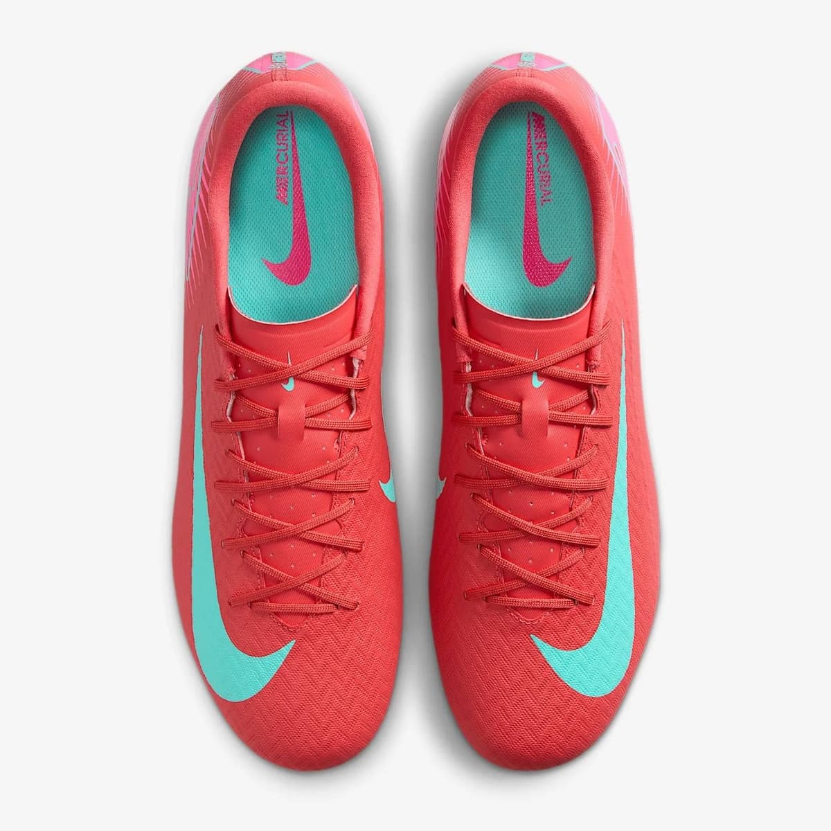 Nike Zoom Vapor 16 Academy Fg/mg Voetbalschoenen Rood 44.5 thumbnail 7