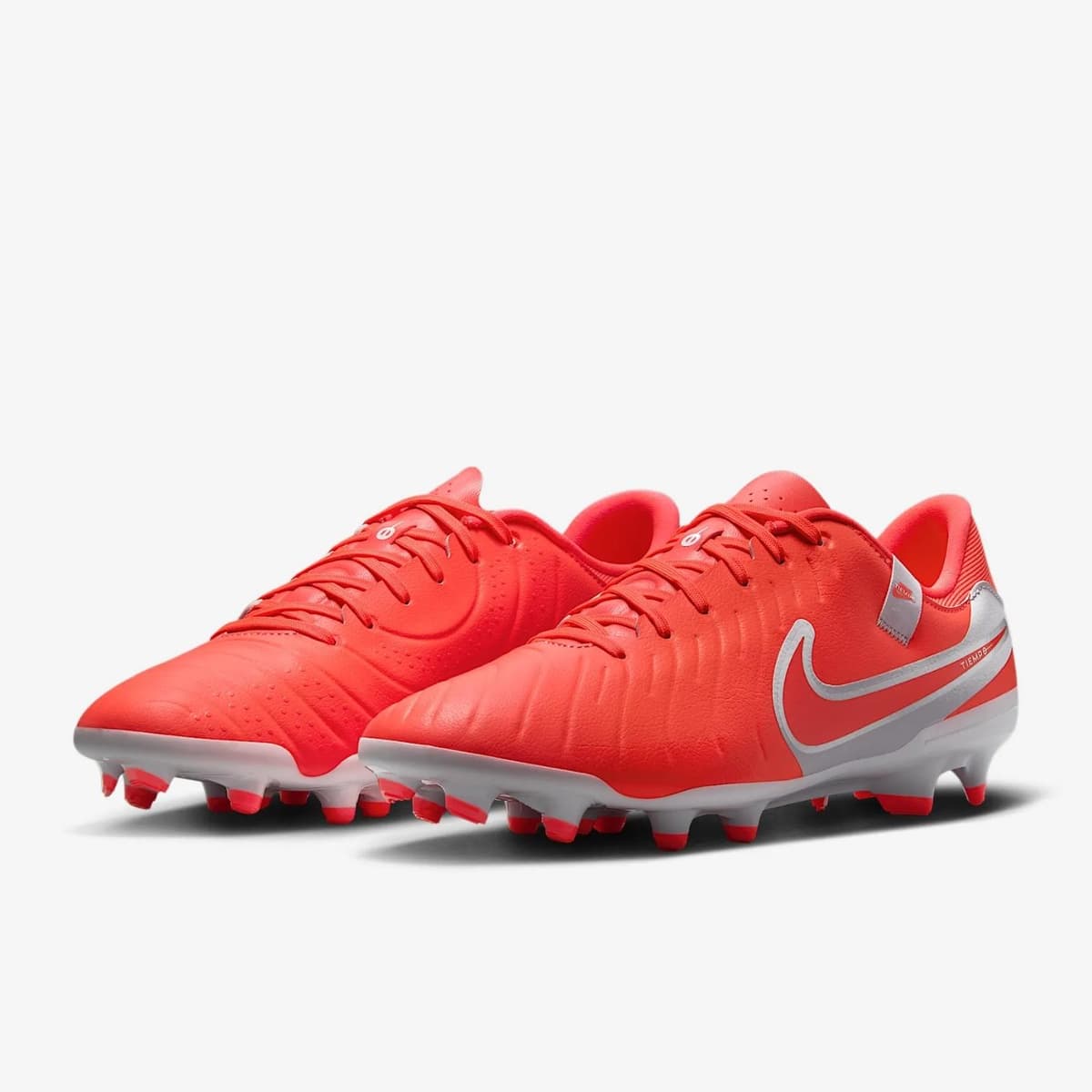 Nike Tiempo Legend 10 Fg/mg Voetbalschoenen Rood 43 thumbnail 4