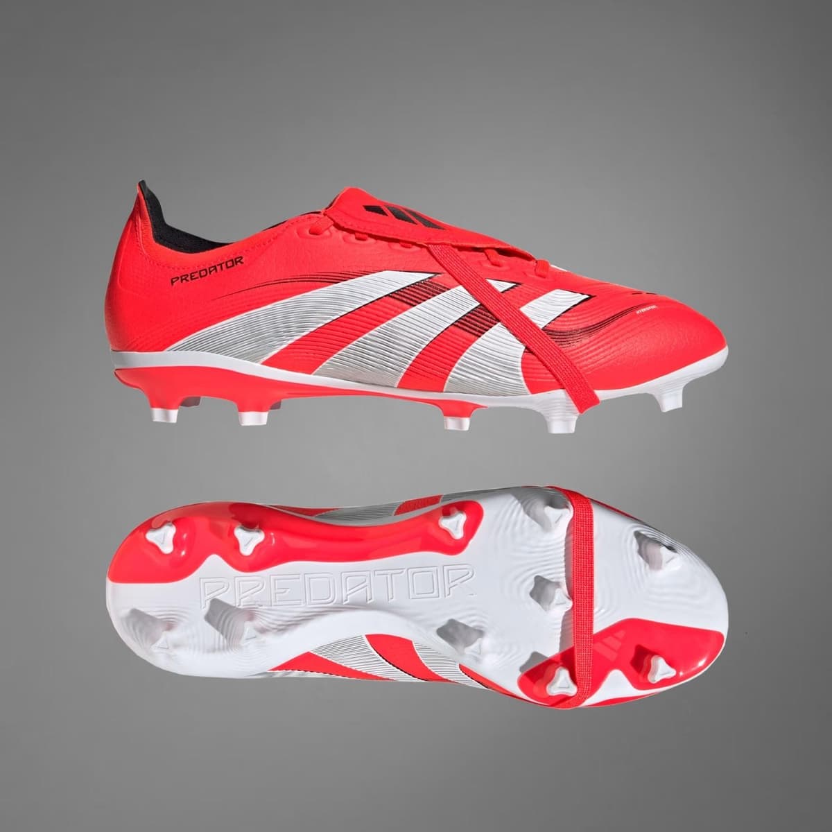 Adidas Predator League Ft Fg/mg Voetbalschoenen Rood 44.5 thumbnail 7