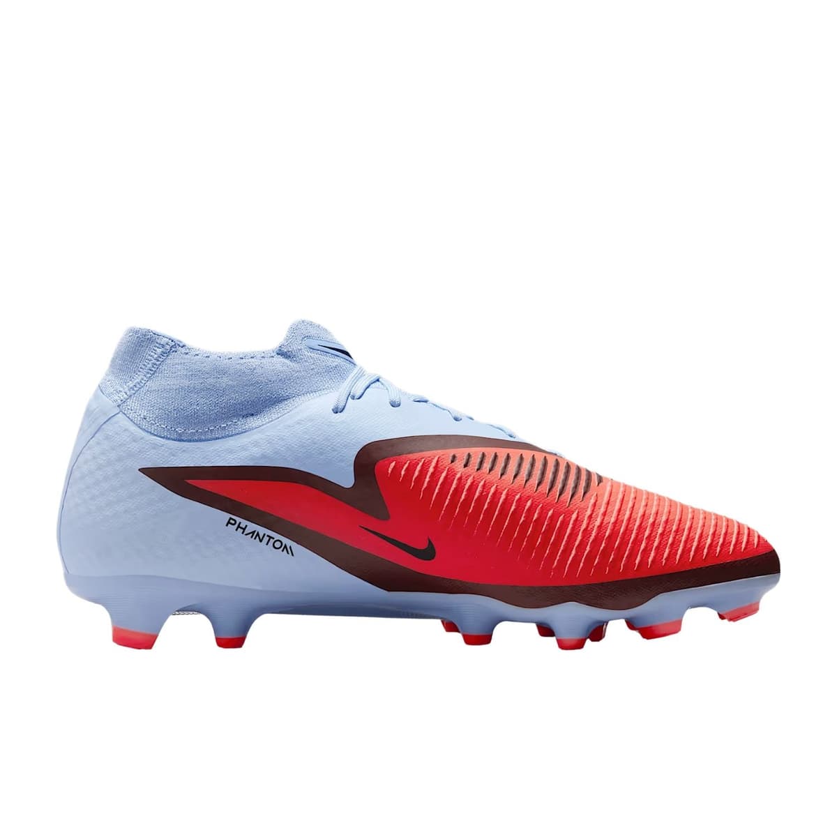 Nike Phantom 6 High Academy Fg/mg Voetbalschoenen Rood Dessin 43