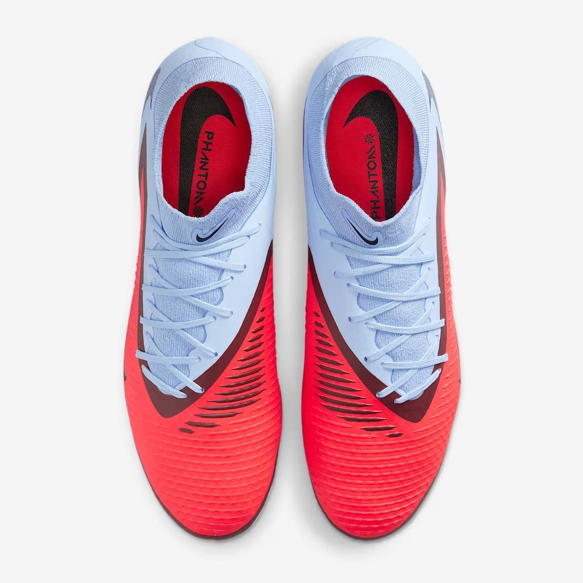 Nike Phantom 6 High Academy Fg/mg Voetbalschoenen Rood Dessin 43 thumbnail 5