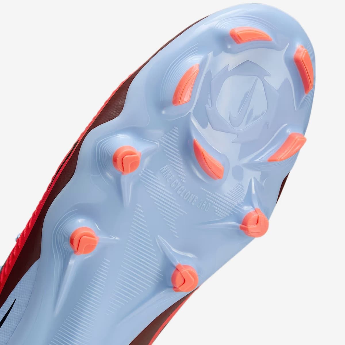 Nike Phantom 6 High Academy Fg/mg Voetbalschoenen Rood Dessin 43 thumbnail 2