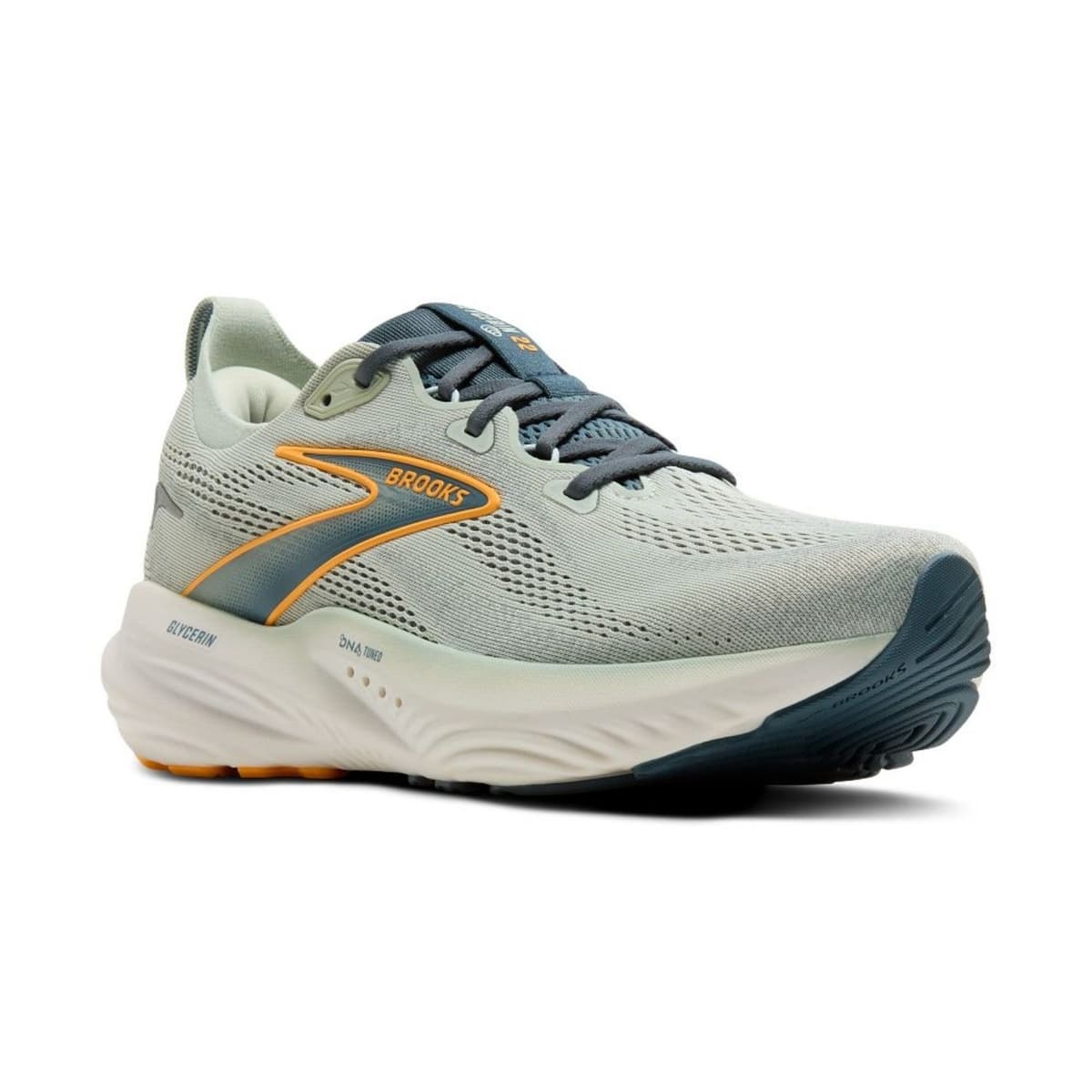 Brooks Glycerin 22 Hardloopschoenen Heren Grijs 46.5 thumbnail 8