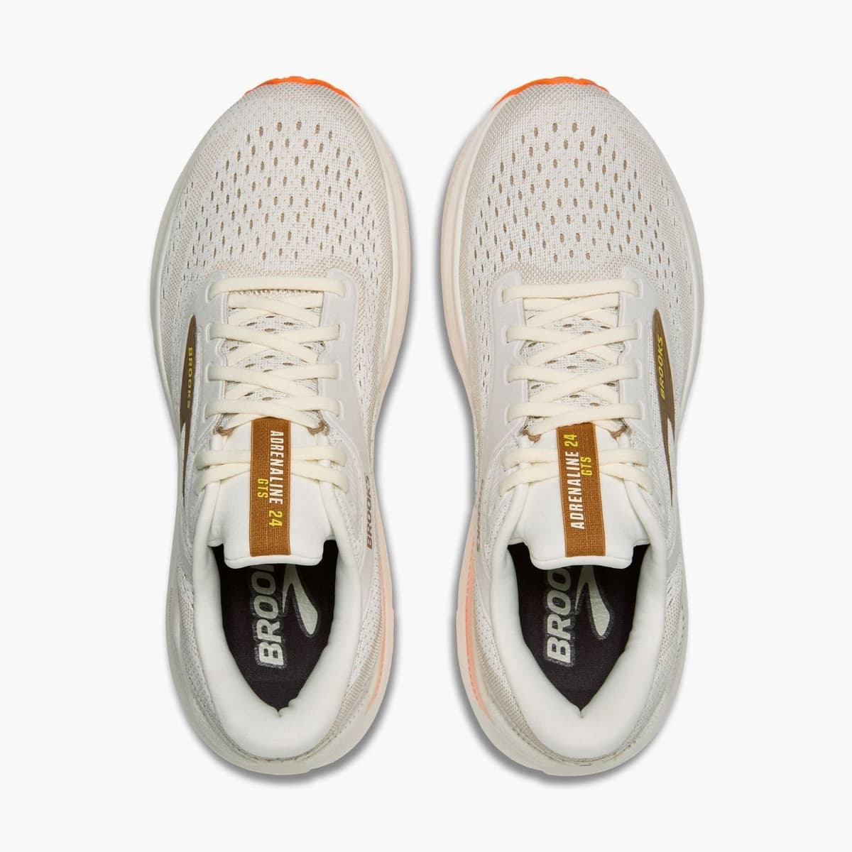 Brooks Adrenaline Gts 24 Hardloopschoenen Heren Beige 46 thumbnail 5