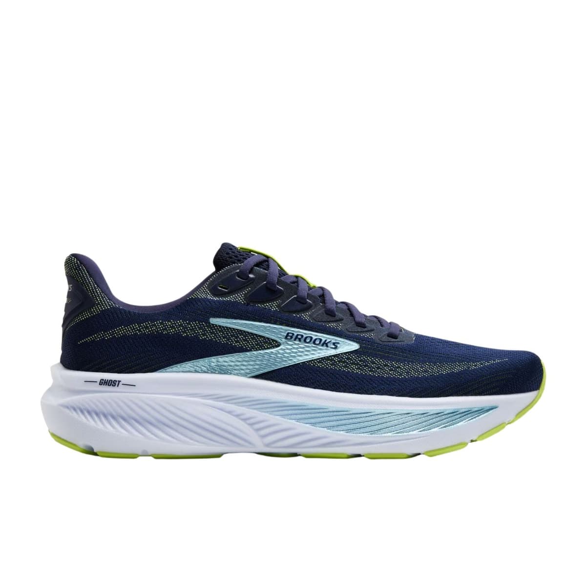 Brooks Ghost 17 Hardloopschoenen Heren Donkerblauw 46.5