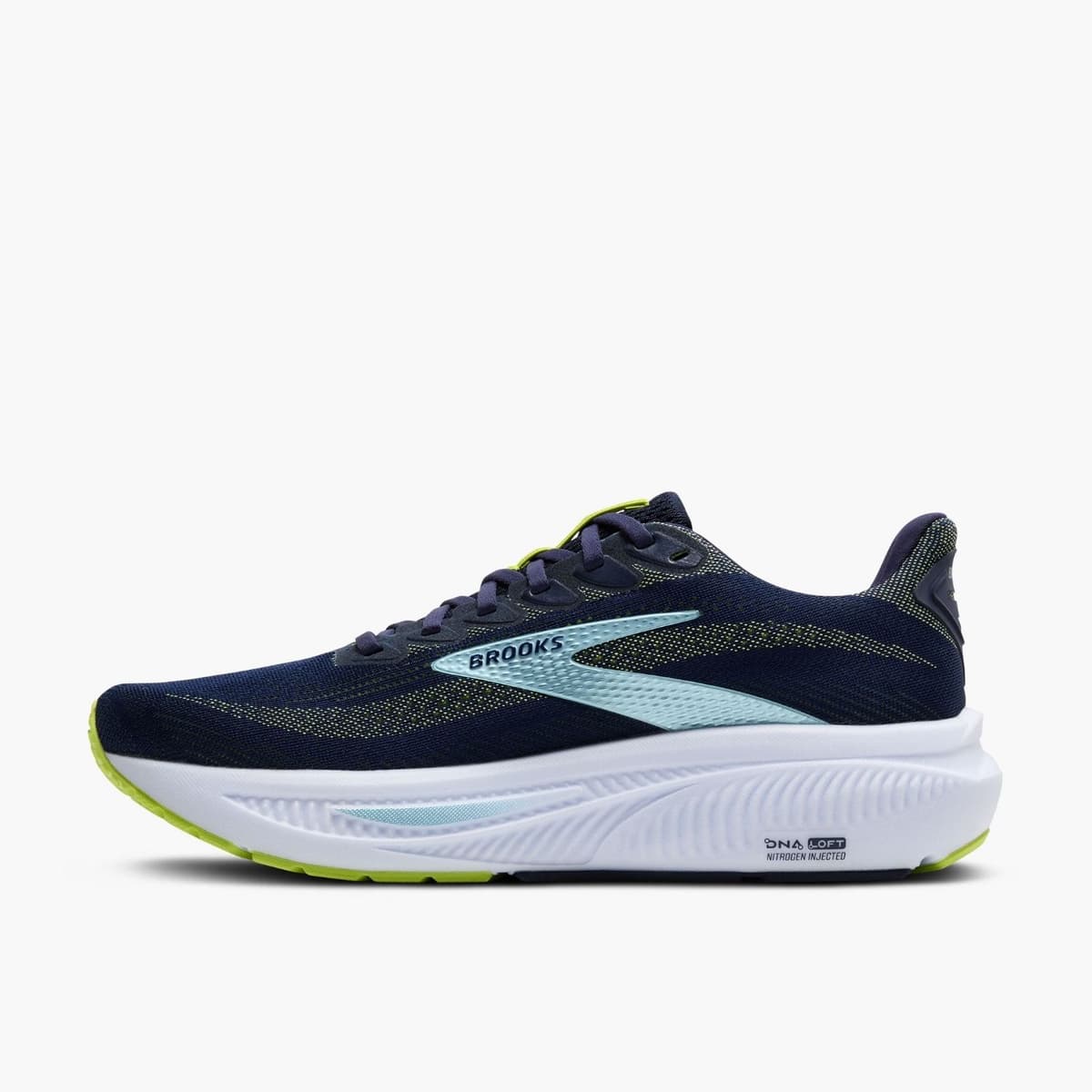 Brooks Ghost 17 Hardloopschoenen Heren Donkerblauw 43 thumbnail 4