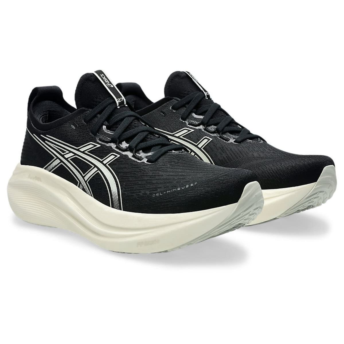 Asics Gel-nimbus 27 Hardloopschoenen Heren Zwart 42.5 thumbnail 8