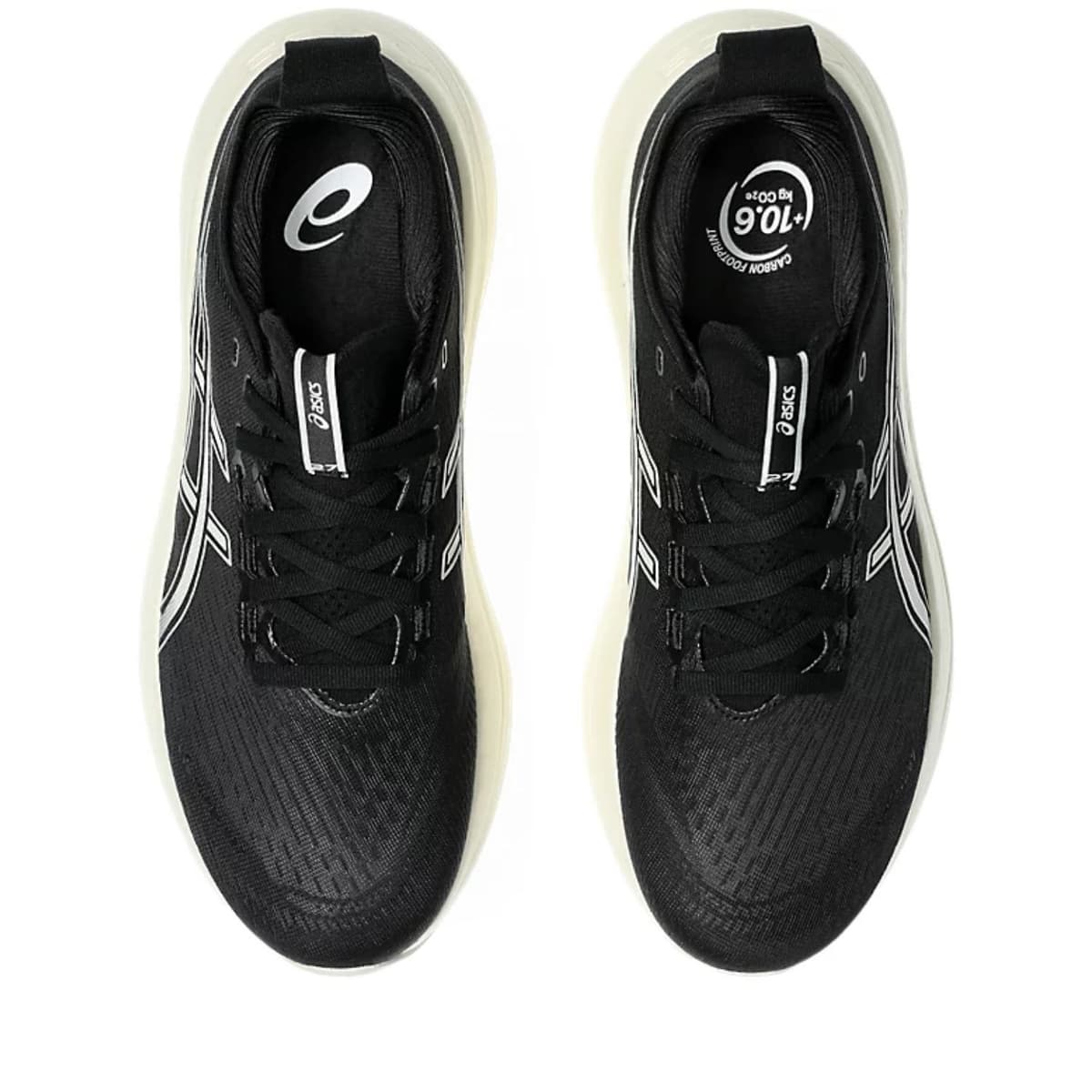 Asics Gel-nimbus 27 Hardloopschoenen Heren Zwart 42.5 thumbnail 4