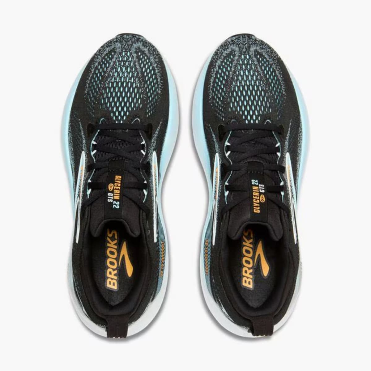 Brooks Glycerin Gts 22 Hardloopschoenen Heren Zwart 42.5 thumbnail 4