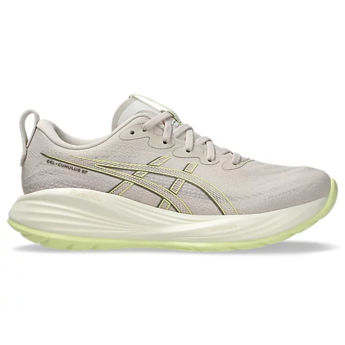 Asics Gel-cumulus 27 Hardloopschoenen Dames Beige 42