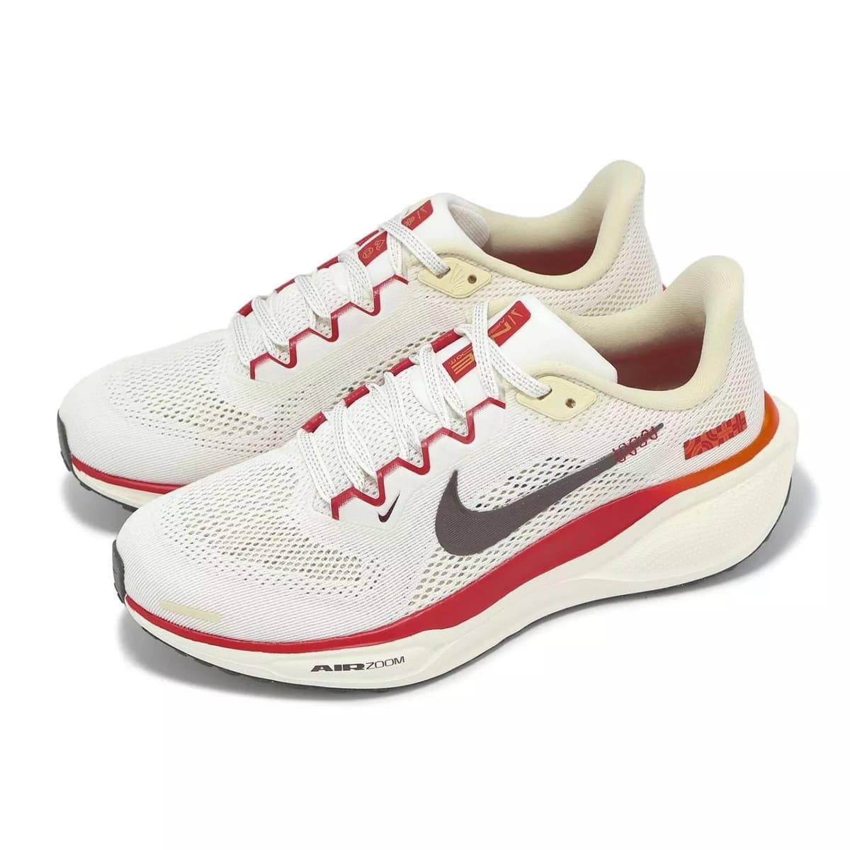 Nike Air Zoom Pegasus 41 Hardloopschoenen Dames Beige 40.5 thumbnail 5