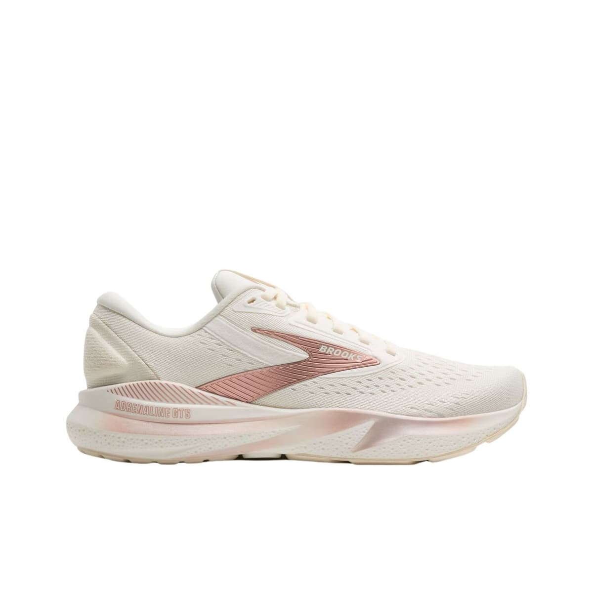 Brooks Adrenaline Gts 24 Hardloopschoenen Dames Beige 38