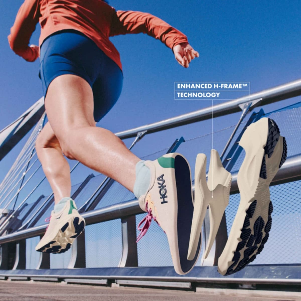 Hoka Arahi 8 Hardloopschoenen Dames Roze 38 thumbnail 2