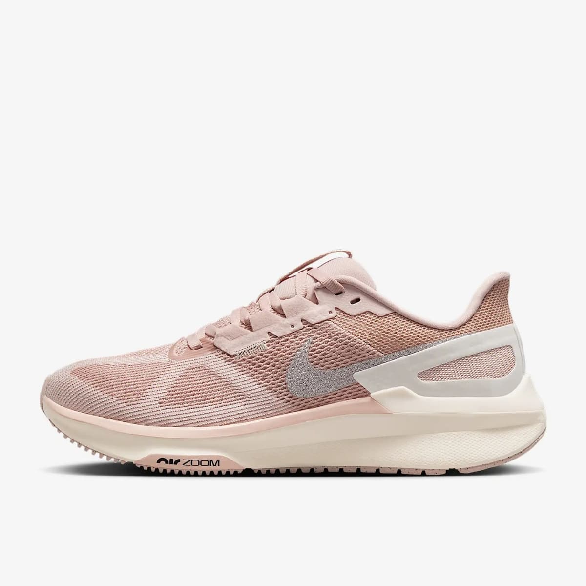 Nike Structure 25 Prm Hardloopschoenen Dames Pink 38.5 thumbnail 8