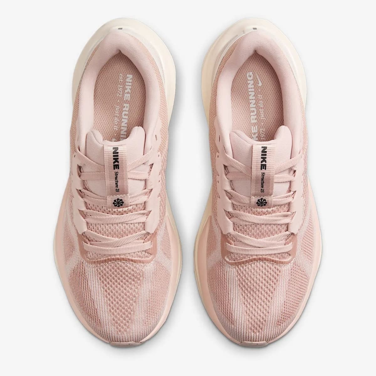 Nike Structure 25 Prm Hardloopschoenen Dames Pink 38.5 thumbnail 6