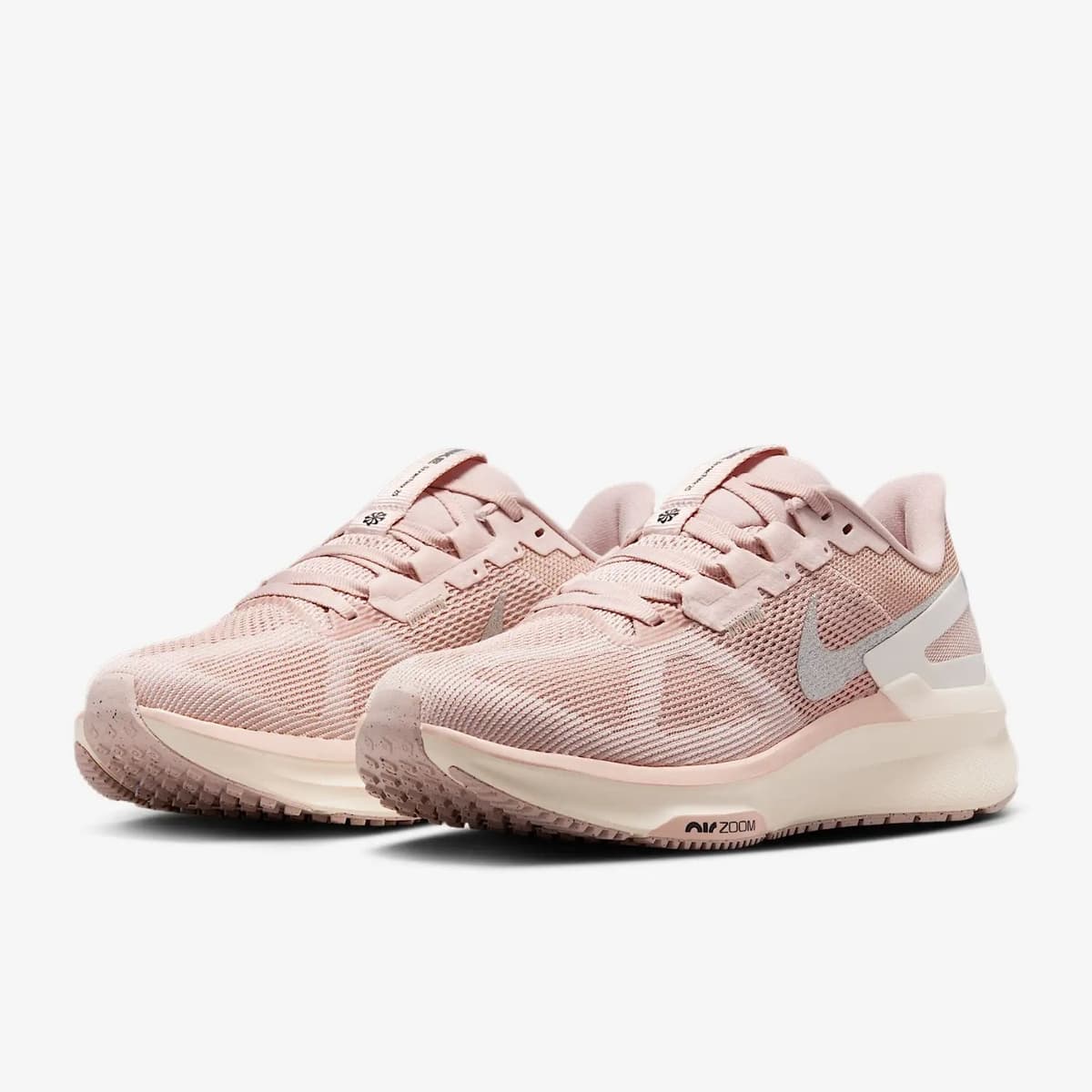 Nike Structure 25 Prm Hardloopschoenen Dames Pink 38.5 thumbnail 5