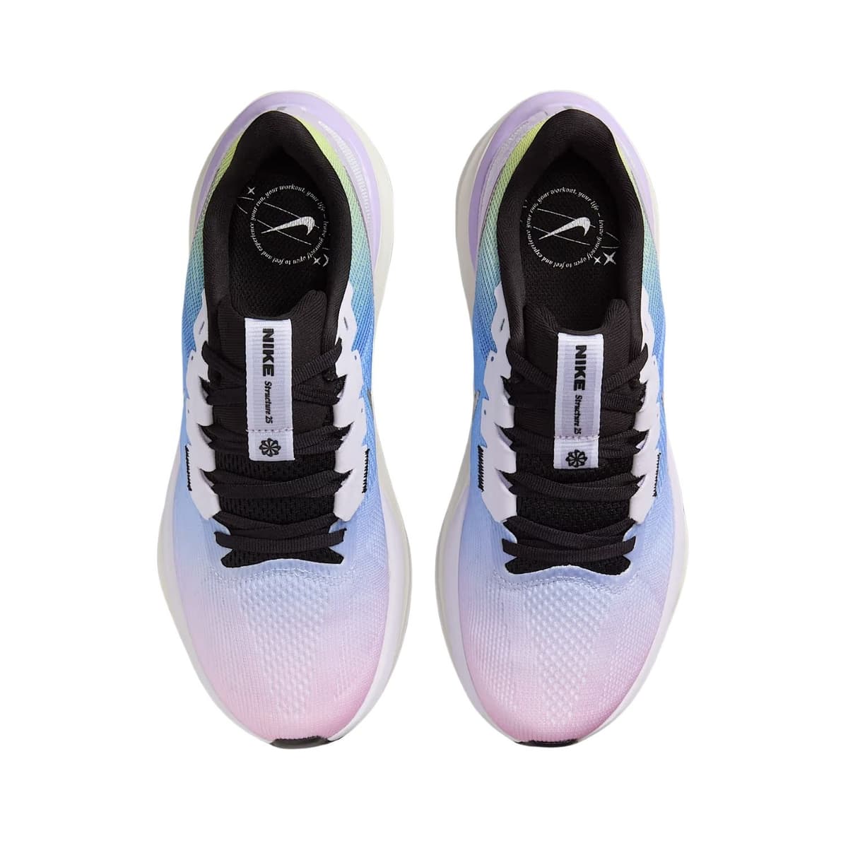 Nike Structure 25 Se Hardloopschoenen Dames Blauw Dessin 39 thumbnail 6