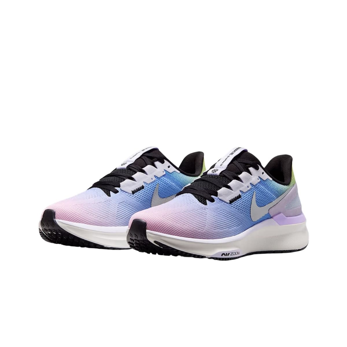 Nike Structure 25 Se Hardloopschoenen Dames Blauw Dessin 39 thumbnail 2