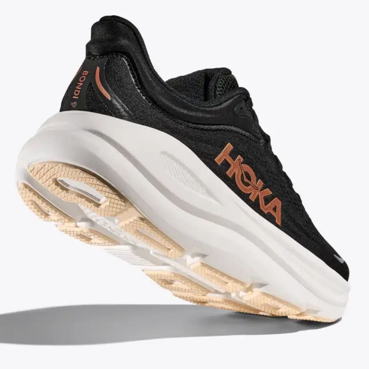 Hoka Bondi 9 Hardloopschoenen Dames Zwart 40.5 thumbnail 6