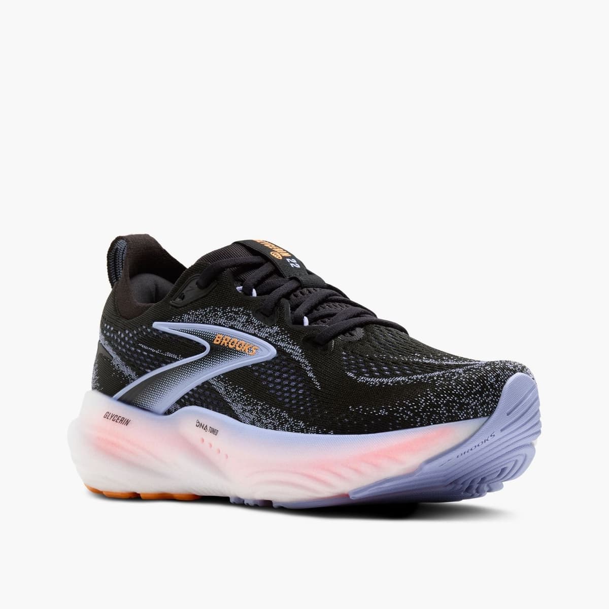 Brooks Glycerin 22 Hardloopschoenen Dames Zwart 39 thumbnail 6