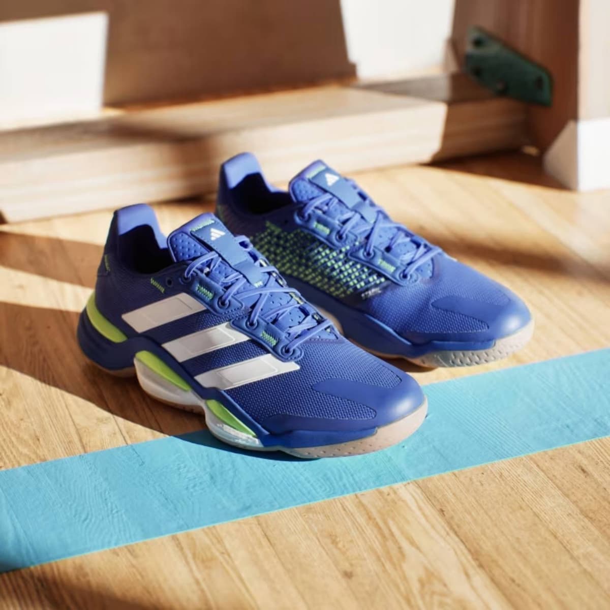 Adidas Stabil 16 M Indoorschoenen Sr Blauw 43 thumbnail 4