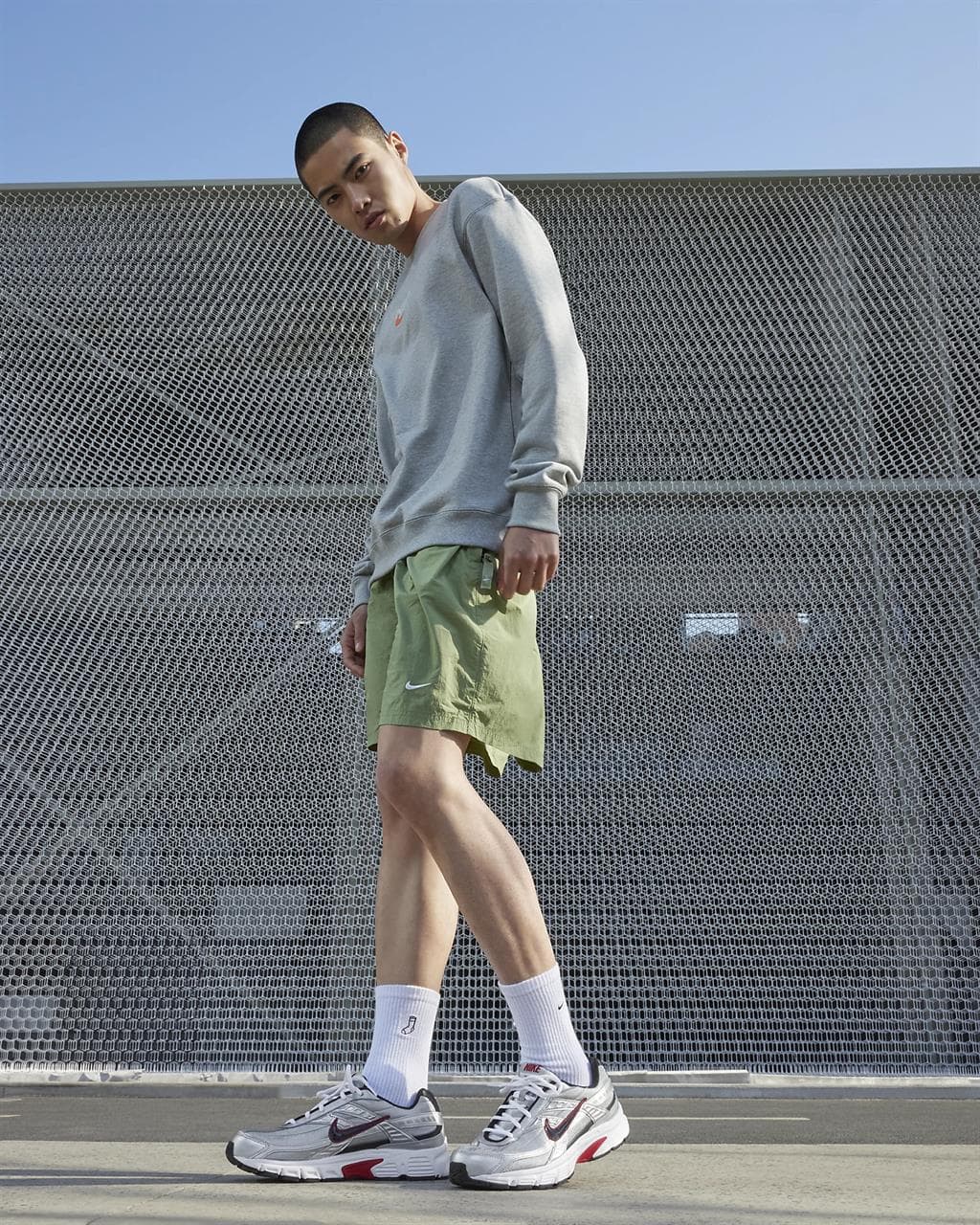 Nike Initiator Sneakers Heren Zilver 42 thumbnail 2