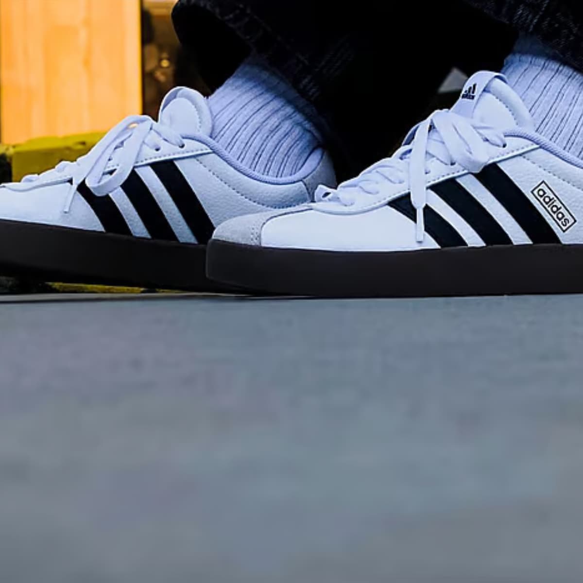 Adidas Vl Court 3.0 Sneakers Heren Wit 44.5 thumbnail 3