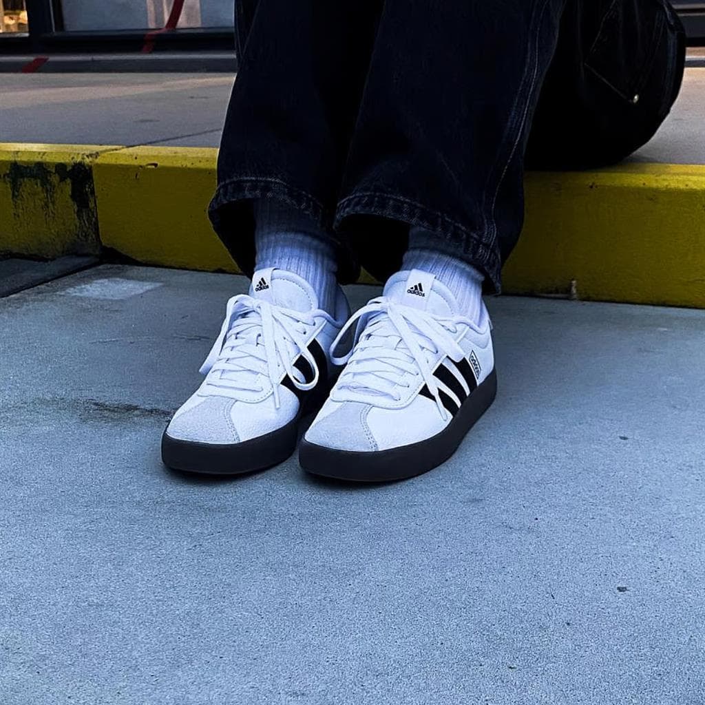 Adidas Vl Court 3.0 Sneakers Heren Wit 44.5 thumbnail 2