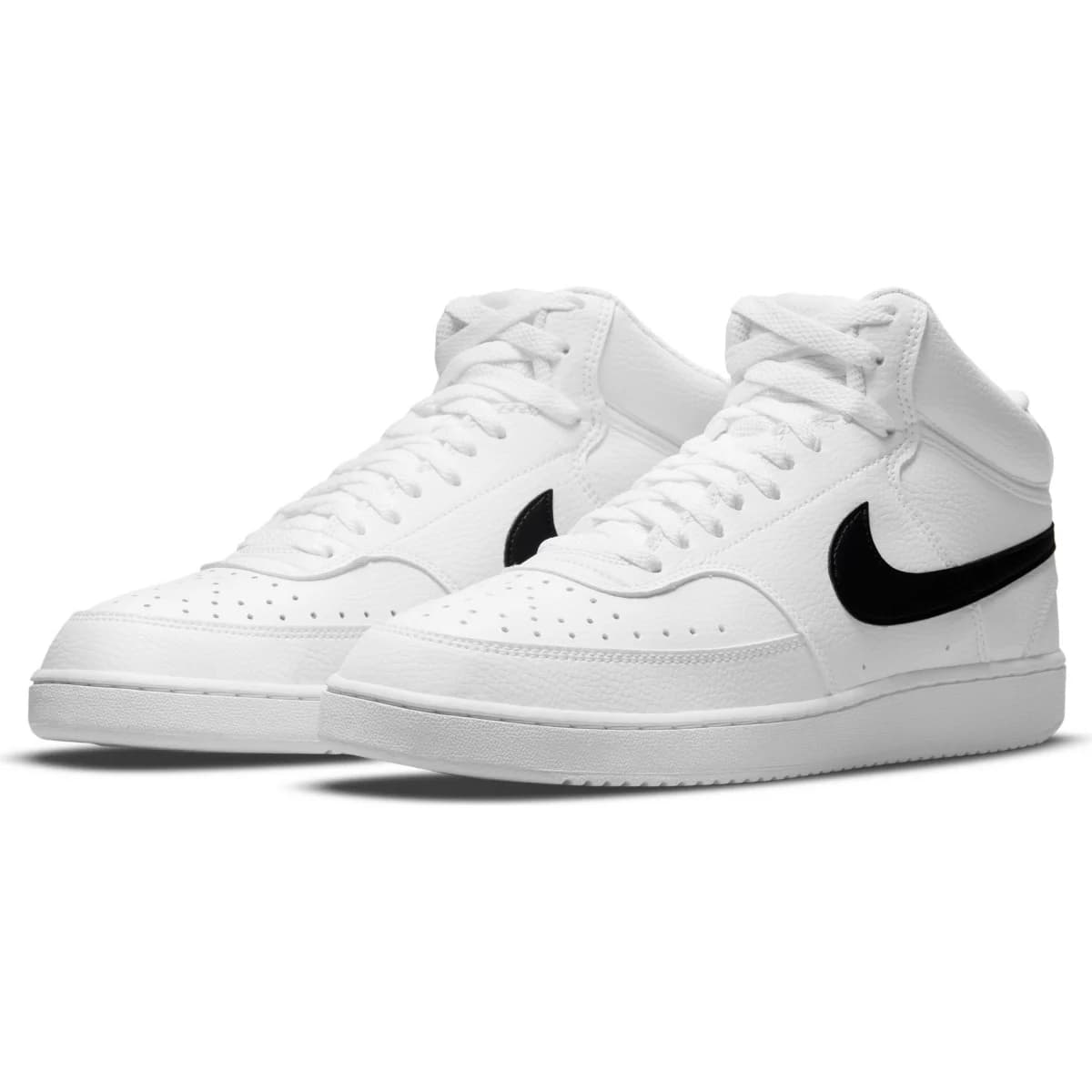 Nike Court Vision Mid Sneakers Heren Wit 42.5 thumbnail 4
