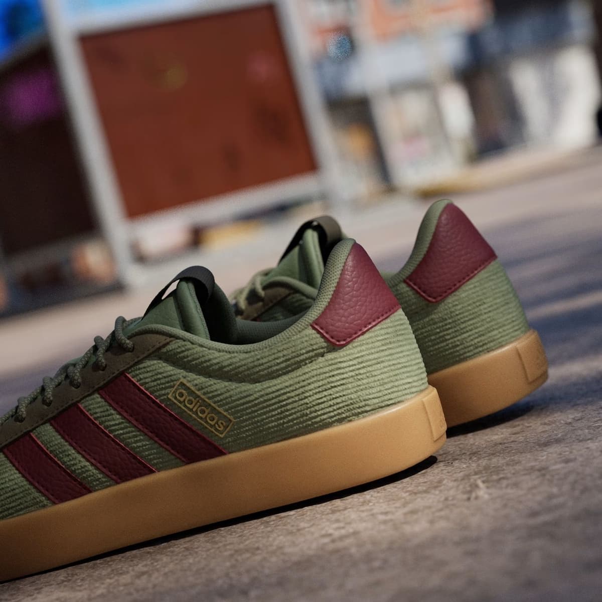 Adidas Vl Court 3.0 Sneakers Heren Groen 46.5 thumbnail 2