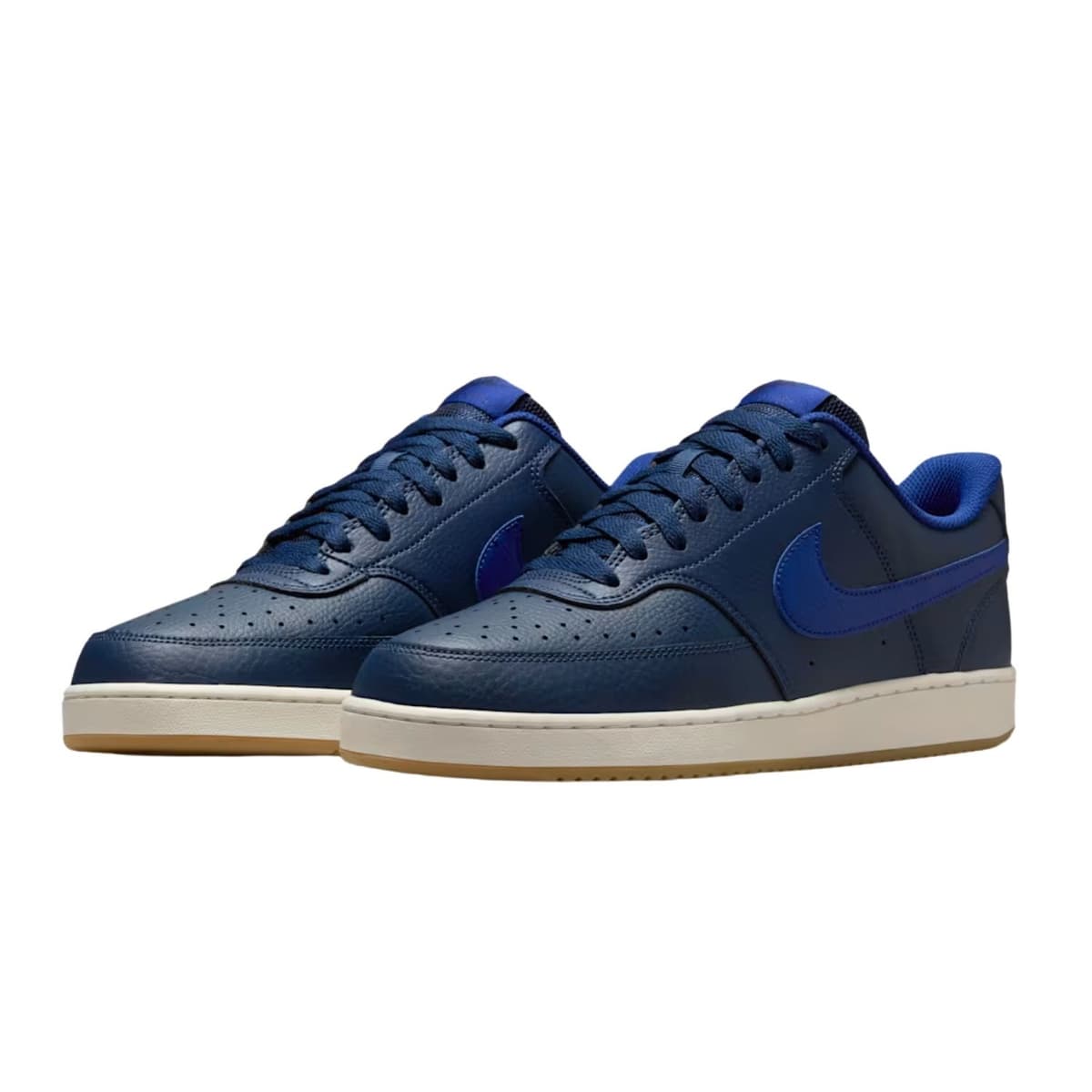 Nike Court Vision Low Sneakers Heren Donkerblauw 47 thumbnail 4